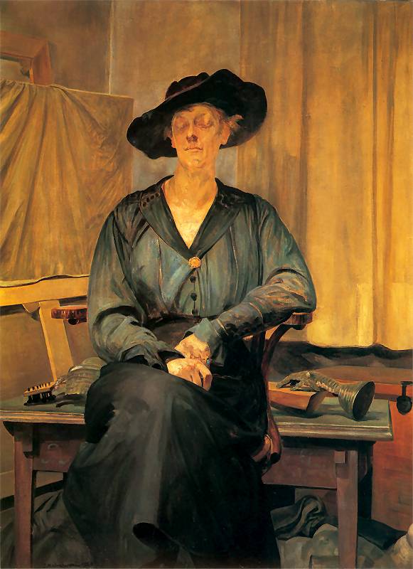 Jacek Malczewski - Portret żony. 1920.